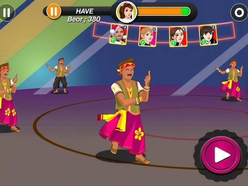 Bhangra Move Prompts Bhangra Move Prompts in Game